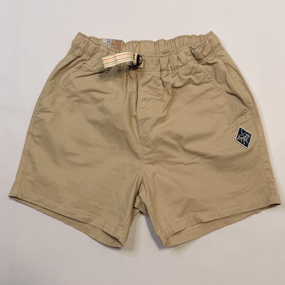 prAna Shorts Mens XS Khaki Mojave Short 5 Inseam Organic Cotton Stretch 1972481 - Picture 1 of 13